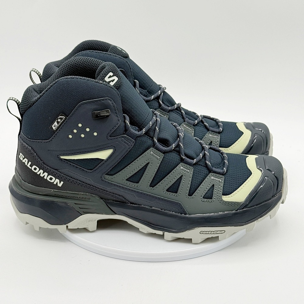 Salomon X Ultra 360 Mid 'Carbon Metal' / Size 7.5 Womens / Waterproof New